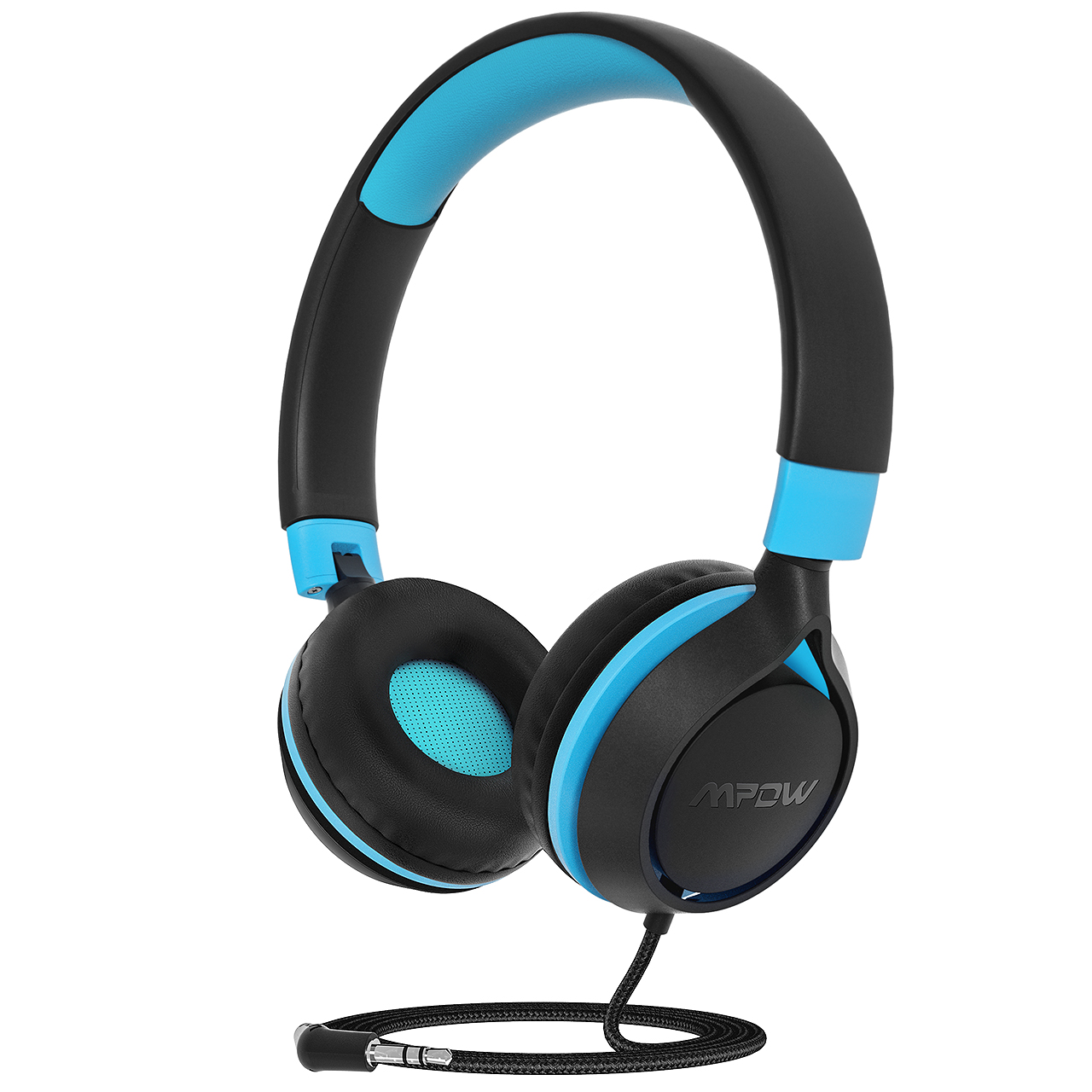 [Mpow] CHE1 Kids Headphones, Wired Headphones for Kids Teens Children with Volume Limit 94dB, Foldable Adjustable On Ear Headphones for School, Travel, Compatible with Cellphones, Tablets, PC